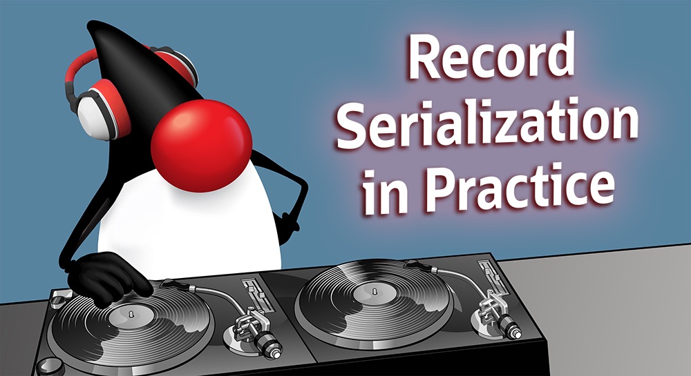 DJ Duke scratching on vynil records